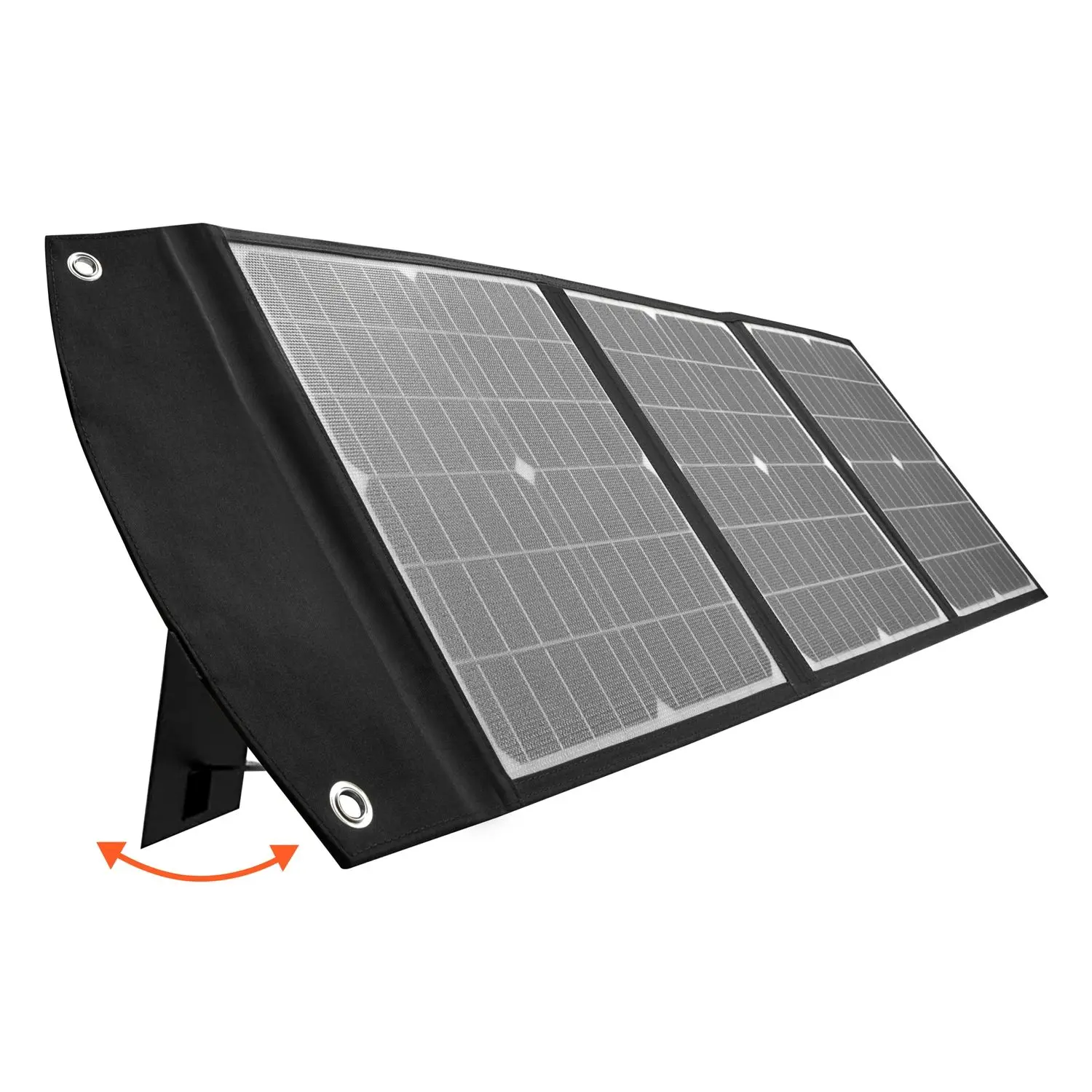 High Efficiency Portable Solar Panel Charger 60 Watt Foldable 12v Monocrystalline Portatil Solar Panel Charger Kit With 5v Usb