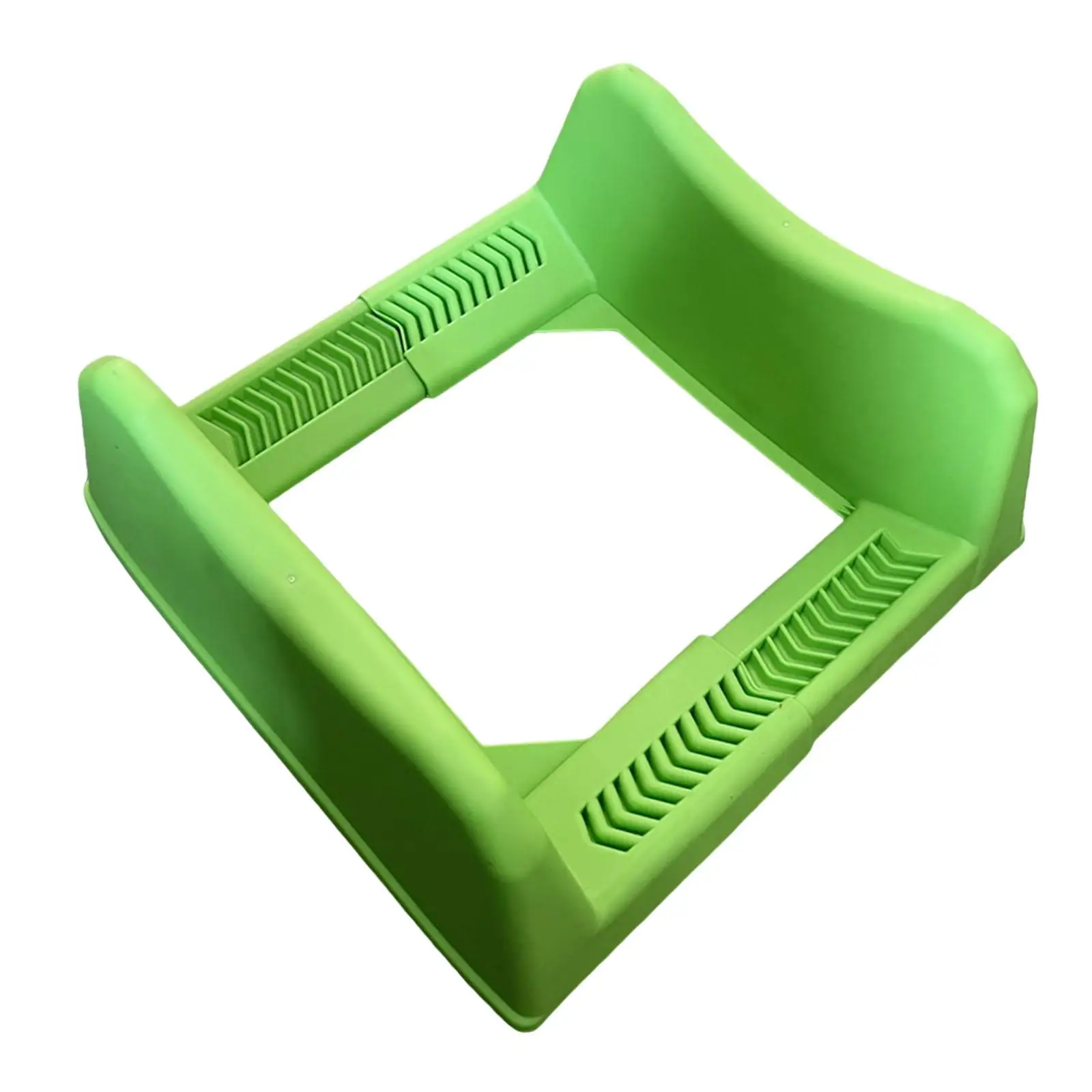 حامل عرض إطارات السيارة بعرض قابل للتعديل وحامل بلاستيكي قوي لمحلات السيارات والكراجات #3