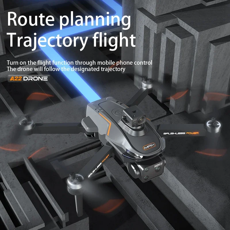 Xiaomi Mijia A22 RC Drone 8K Профессиональная антенна с двойной камерой 360° °   Квадрокоптер RC Предотвращение препятствий Оптический поток Антенна 4K Дрон