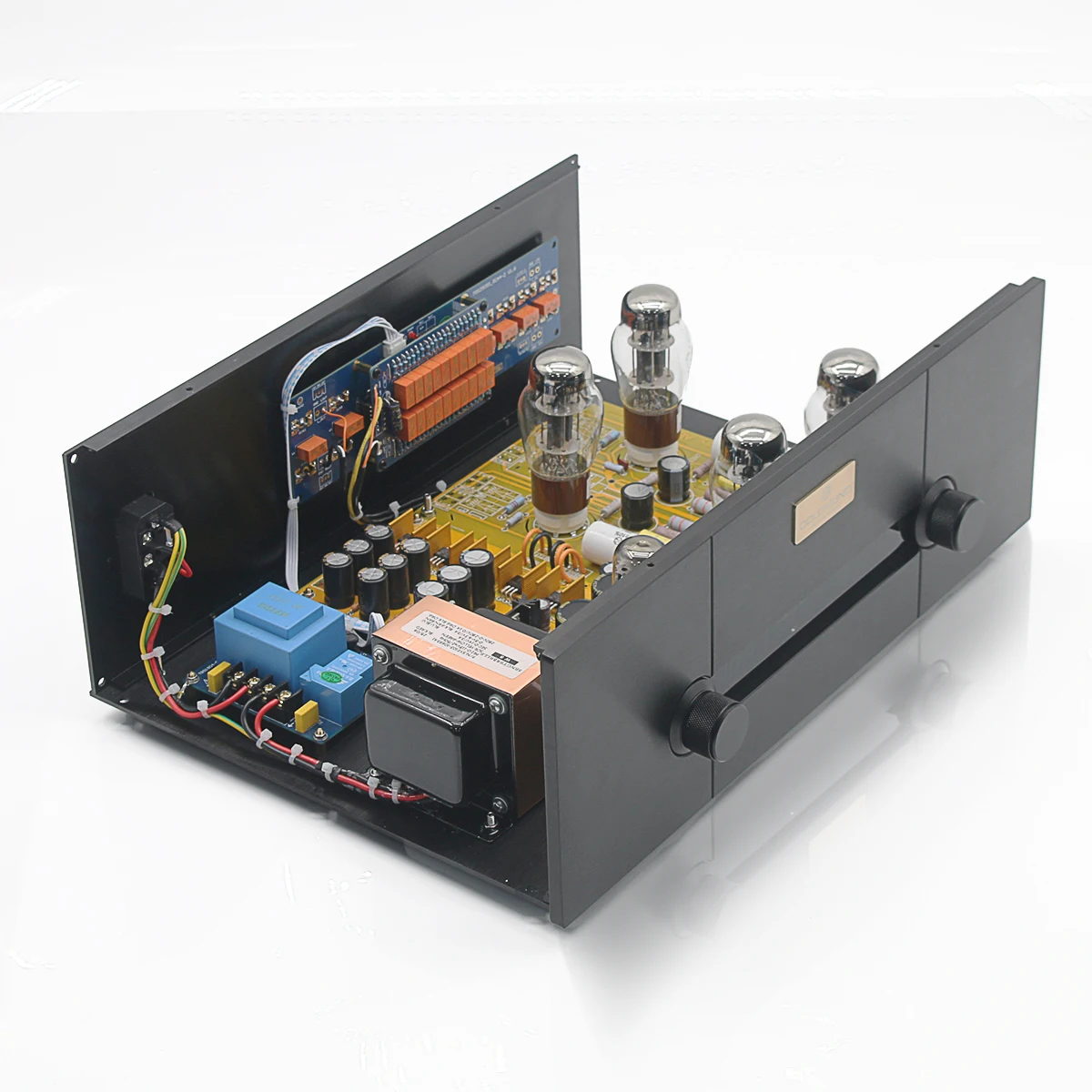 STR11A-Max Reference CARY AE-1 Circuit 6SN7 مضخم صوت للتحكم عن بعد بأنبوب فراغ مع مدخلات 4 اتجاهات وإخراج RCA ثنائي الاتجاه