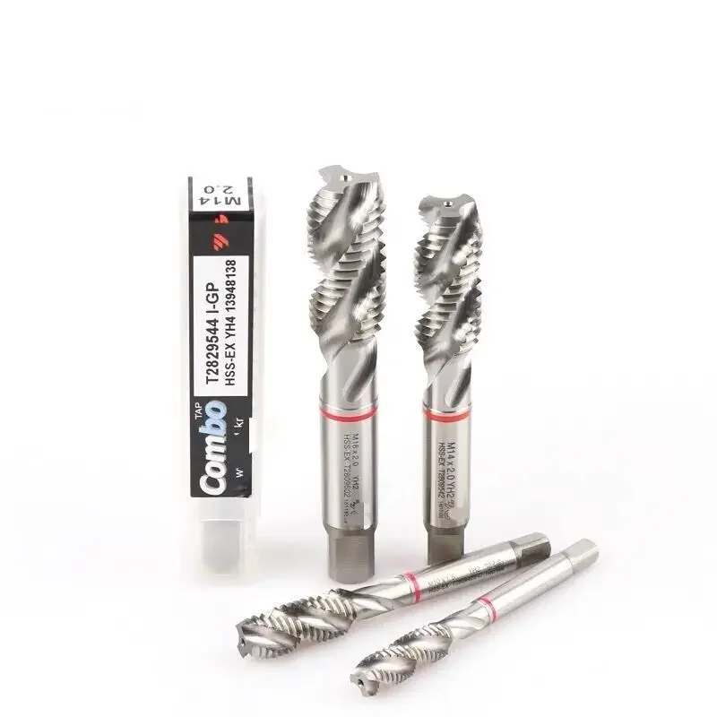 Imagem -03 - Original Yg1 Espiral Torneira Placa de Ferro Inoxidável Cobre Alumínio Torno Cnc Blind Hole Tapping T2809 m2 m3 m4 m5 m6 m8 Processamento