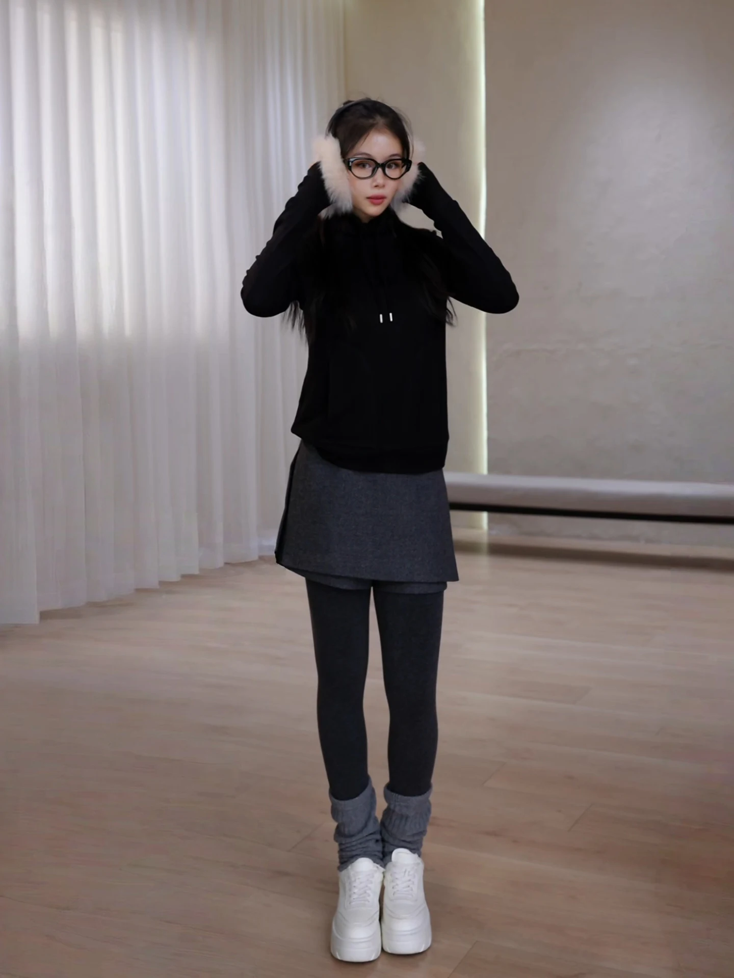 

Юбка А-силуэта с высокой талией и боковым разрезом, повседневная базовая модель, с подкладкой, женская, из полиэфирного волокна, для прогулок