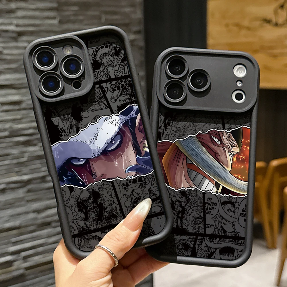 O-One Pieces Luffy Zoro Phone Case for Motorola Moto G86 G85 G84 G75 G60 G54 G53 G52 G35 G34 G32 EDGE 70 60 E40 E32 E22 5G Cover - view 2