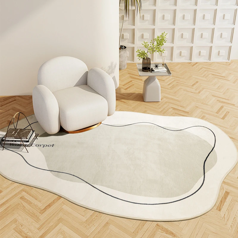 Fashion Irregular Lines Living Room Carper Modern Minimalist Bedroom Rug Fluffy Soft Home Decoration Alfombra Tapete Tapis ковер