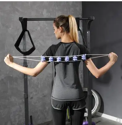 Manual roller neck shoulder back waist home massage pull back muscle massage stick muscle massage stick