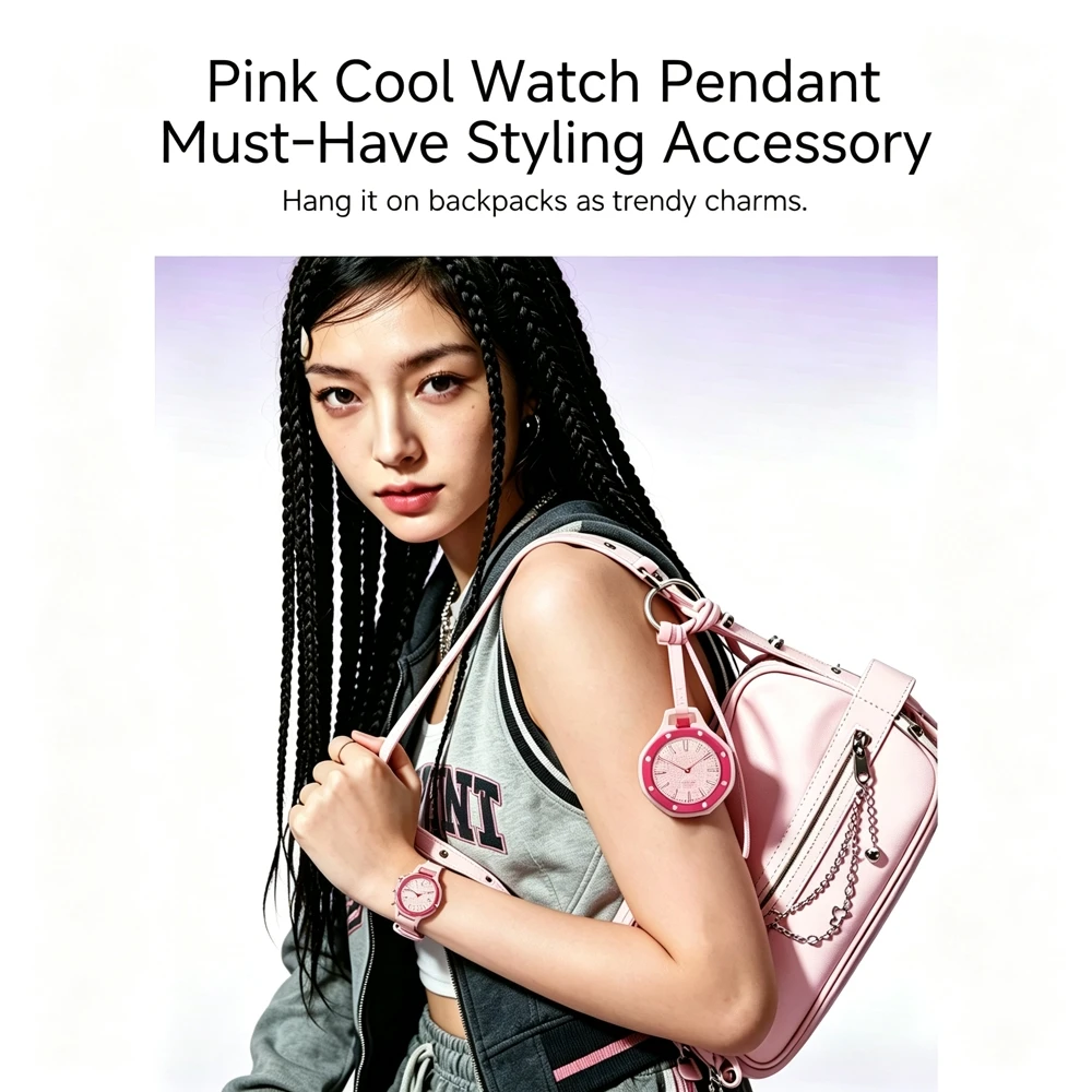 Vibrant Pocket Smart POP Watch With Laryard Wear It Your Way E-Badge Royal Pop Smartwatch Endless Ways to Wear