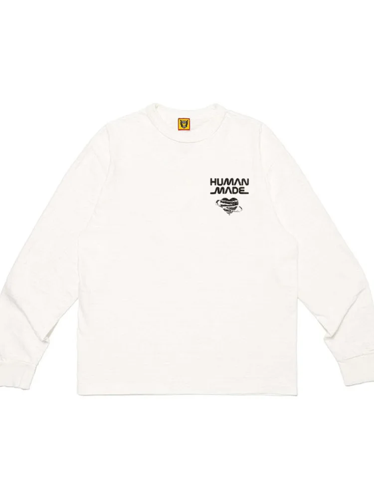 Human Made 2026 AW Space Graphic Long Sleeve T Shirt Crewneck Unisex