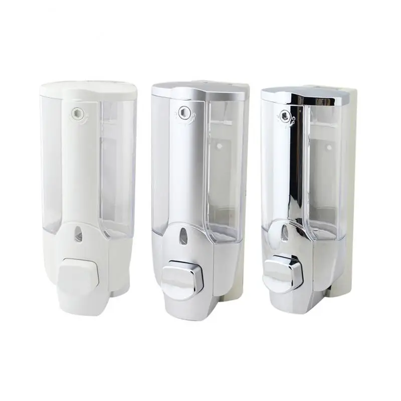 350/700ml Hand Soap Shampoo Dispenser Wall Mount Shower Liquid Dispensers Containers for Bathroom Washroom