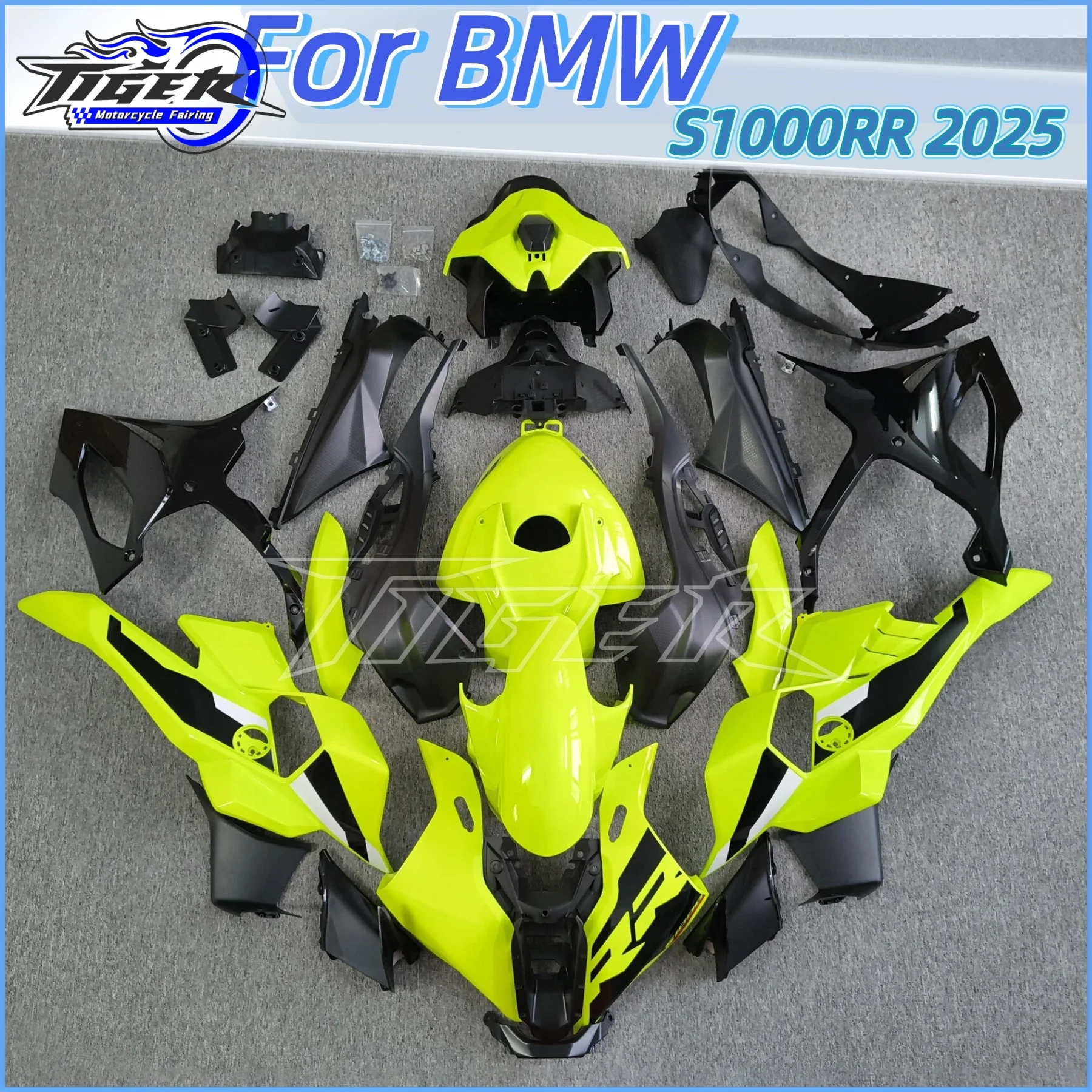 

For BMW S1000RR 2025 Fairing Carbon Painted look Motorcycle Set Body Kit Decoration Plastic Guard Plate Accessories Shell