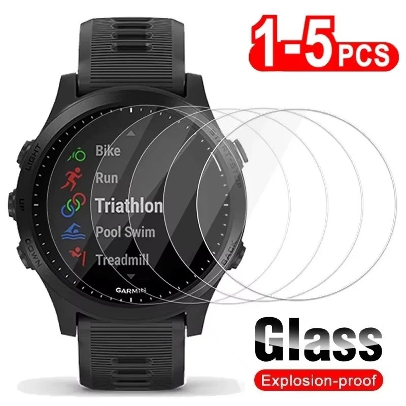 Screen Protector For Garmin Forerunner 55 235 245 245M 255 255S 645 935 945 955 9H Tempered Glass Anti-Scratch Film Accessories