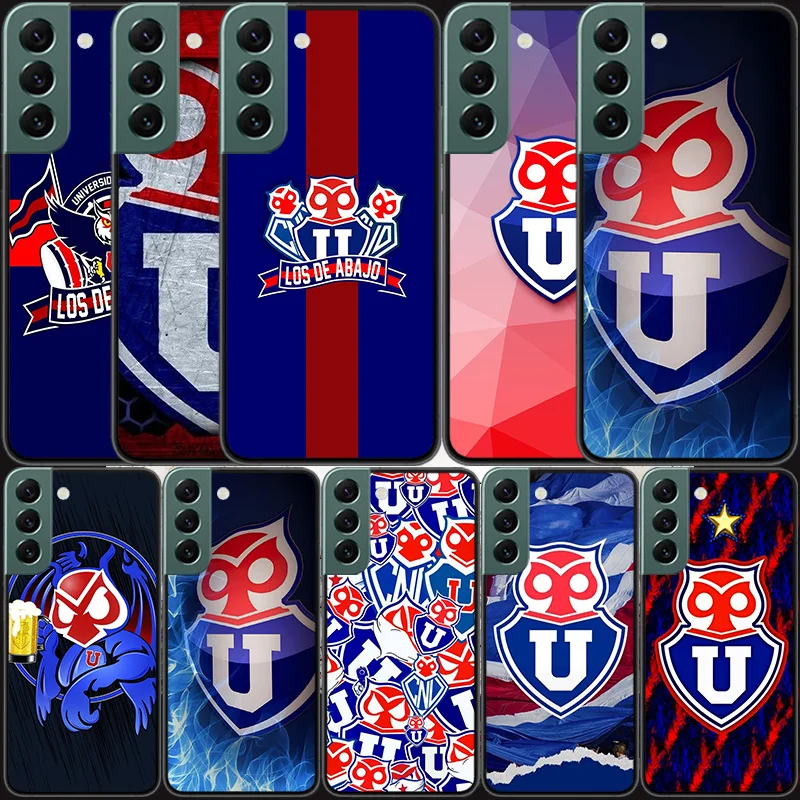 Fondo U. De Chile LOGO Phone For Samsung S25 Edge Galaxy S22 Ultra S21 S10 S9 Plus S20 S23 S24 FE Case S10E Cover Silicone Soft