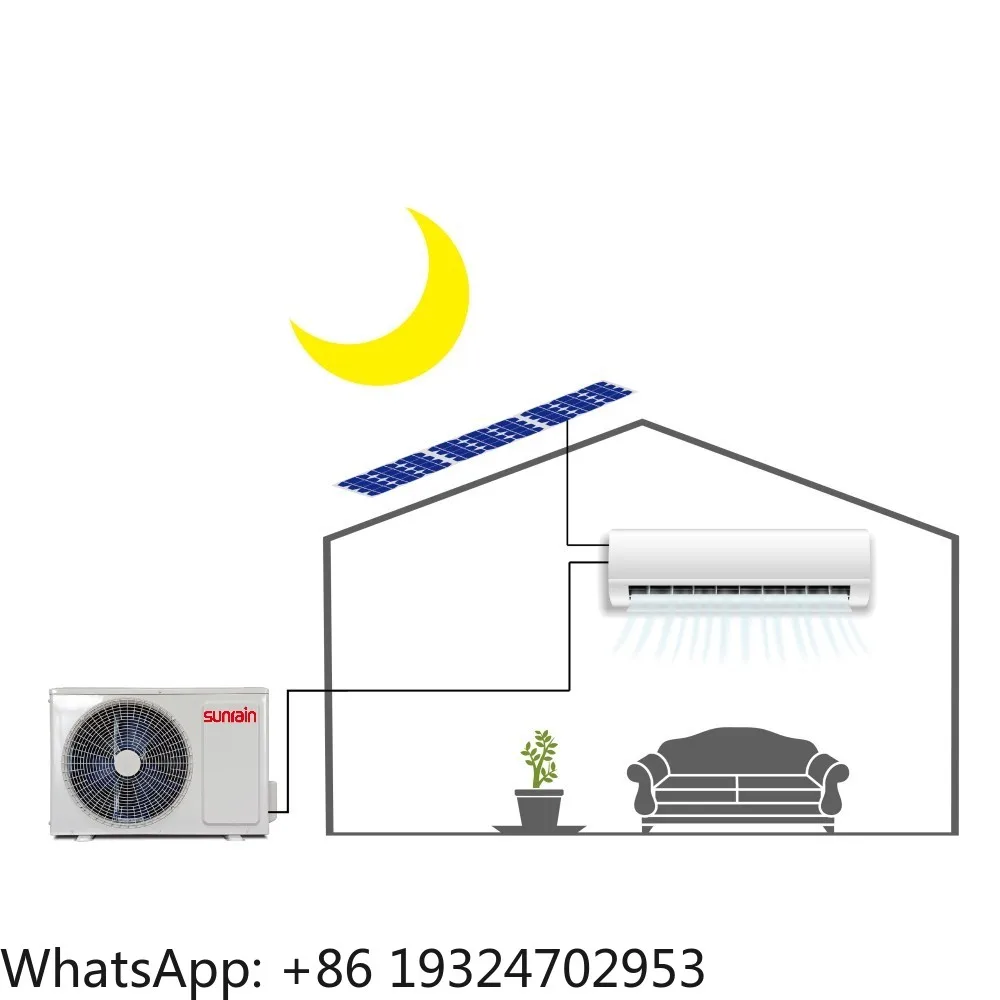 AC/DC Photovoltaic Hybrid Inverter Split Wall-Mounted T3 Air Conditioning System With R32 Refrigerant