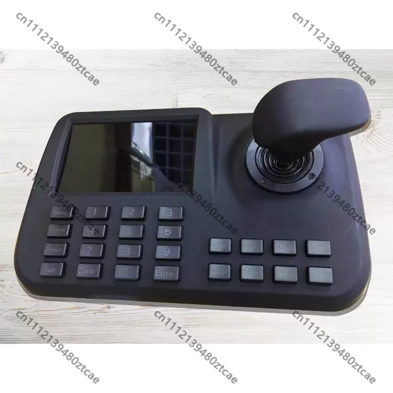 Network Control Keyboard,Compatible with Hikvision Dahua ONVIF Protocol,3D Operation,for PTZ Dome & Conference Camera