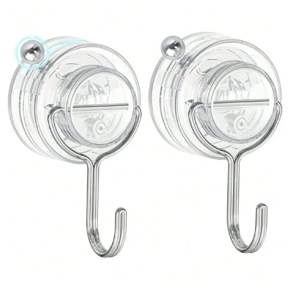 

Cup Hooks For Shower, Upgrade TwistLock Clear Suction Towel Hooks Heavy Duty Removable Bathroom Suction Hooks For Shower Tile W