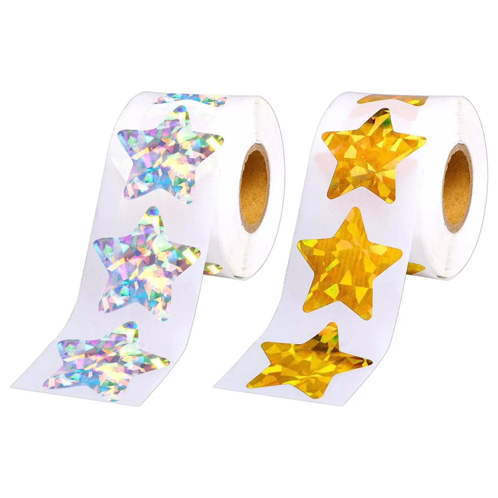 500 Pieces Reward Star Stickers Star Sticker for Home Gift Packaging Wedding