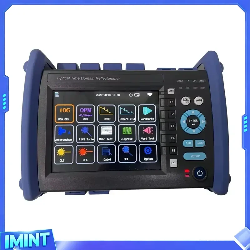 1310/1550 1310/1550/1625 1310/1550/850/1300nm SM MM PON 5M~180KM OTDR with 12 Functions in 1 Device