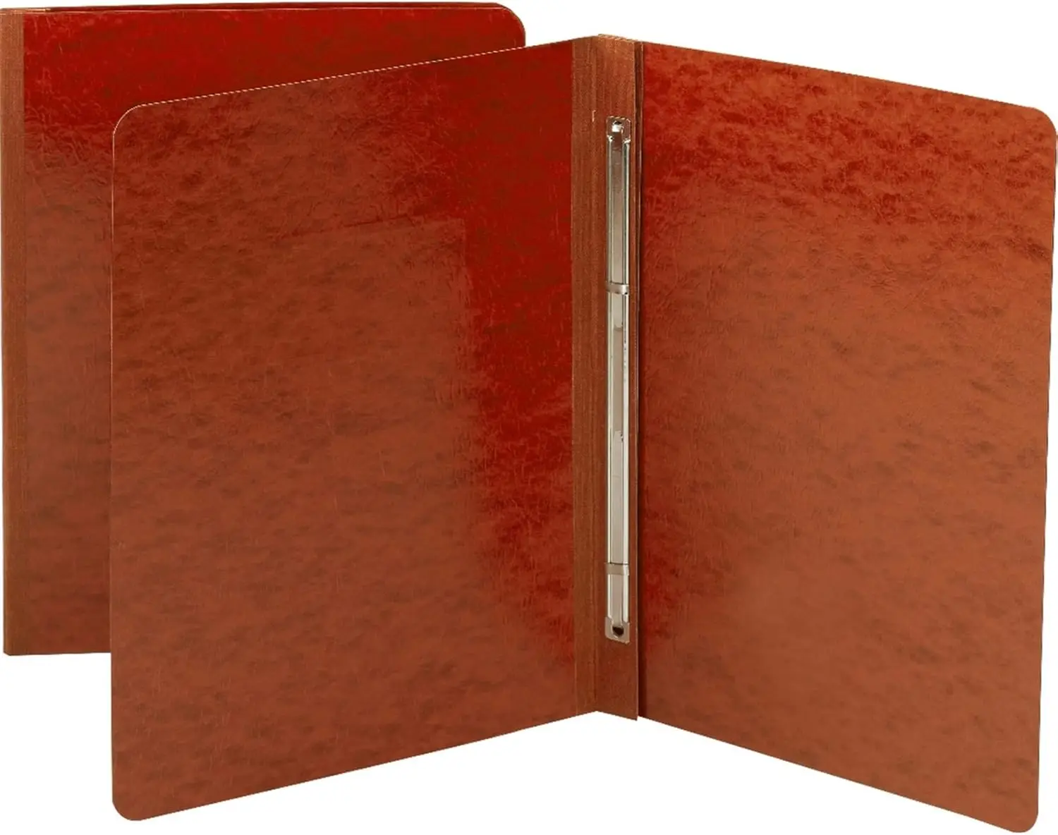 

Red Pressboard Report Covers with Metal Fastener, 3" Capacity, Letter Size, 25 per Box