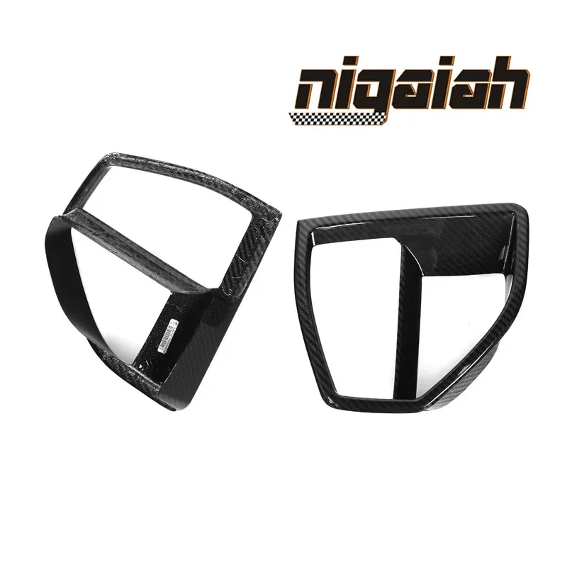 MP Style Carbon Fiber Front bumper Air Vent Splitter For BMW X5 G05 2019-IN Fender Side Vent Trim