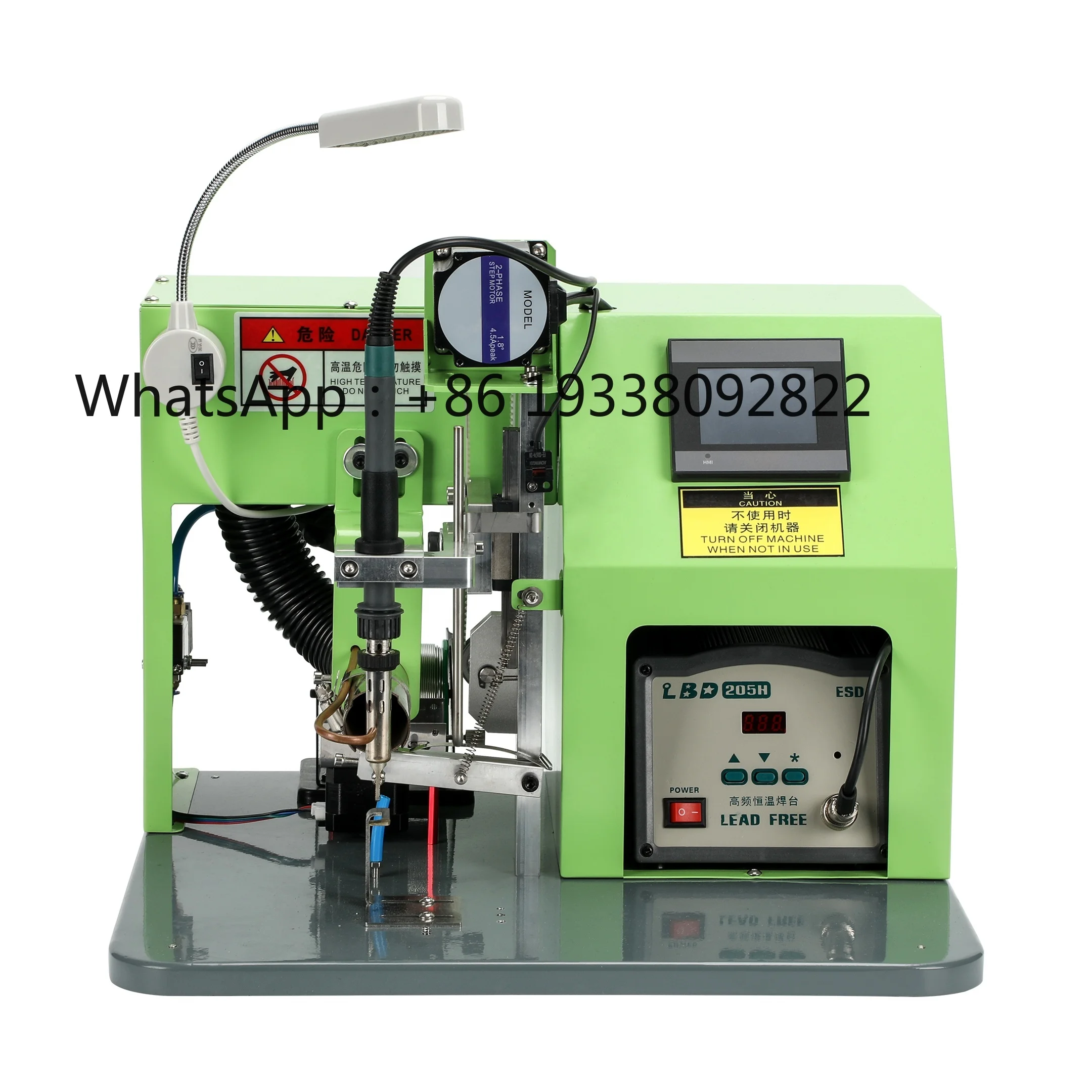 

Semi Automatic Wire Tin Soldering Machine With Cutting And Stripping Functions Cable Making Equipment Welding Machine Portable