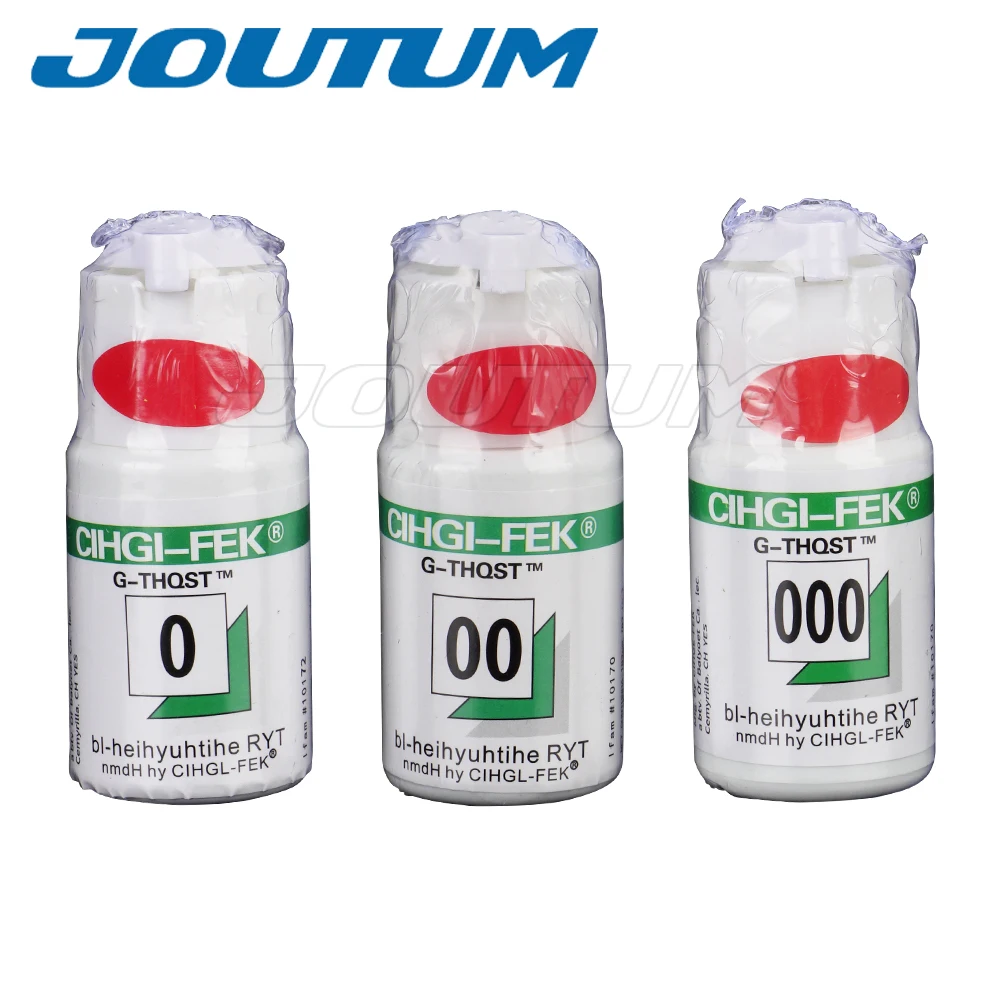 1 Bottle Dental Gingival Line/Retraction Cord Dental Thread Disposable Knitted Cotton Gum Line Dentist Size 0 00 000