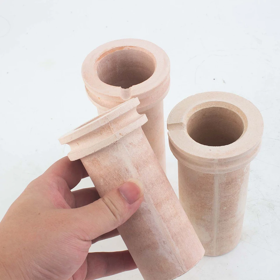 1kg 2kg 3kg Quartz Ceramic Crucible Cupel Bowl for Melting Gold Silver Copper Scrap Metal Casting Goldsmith Tool