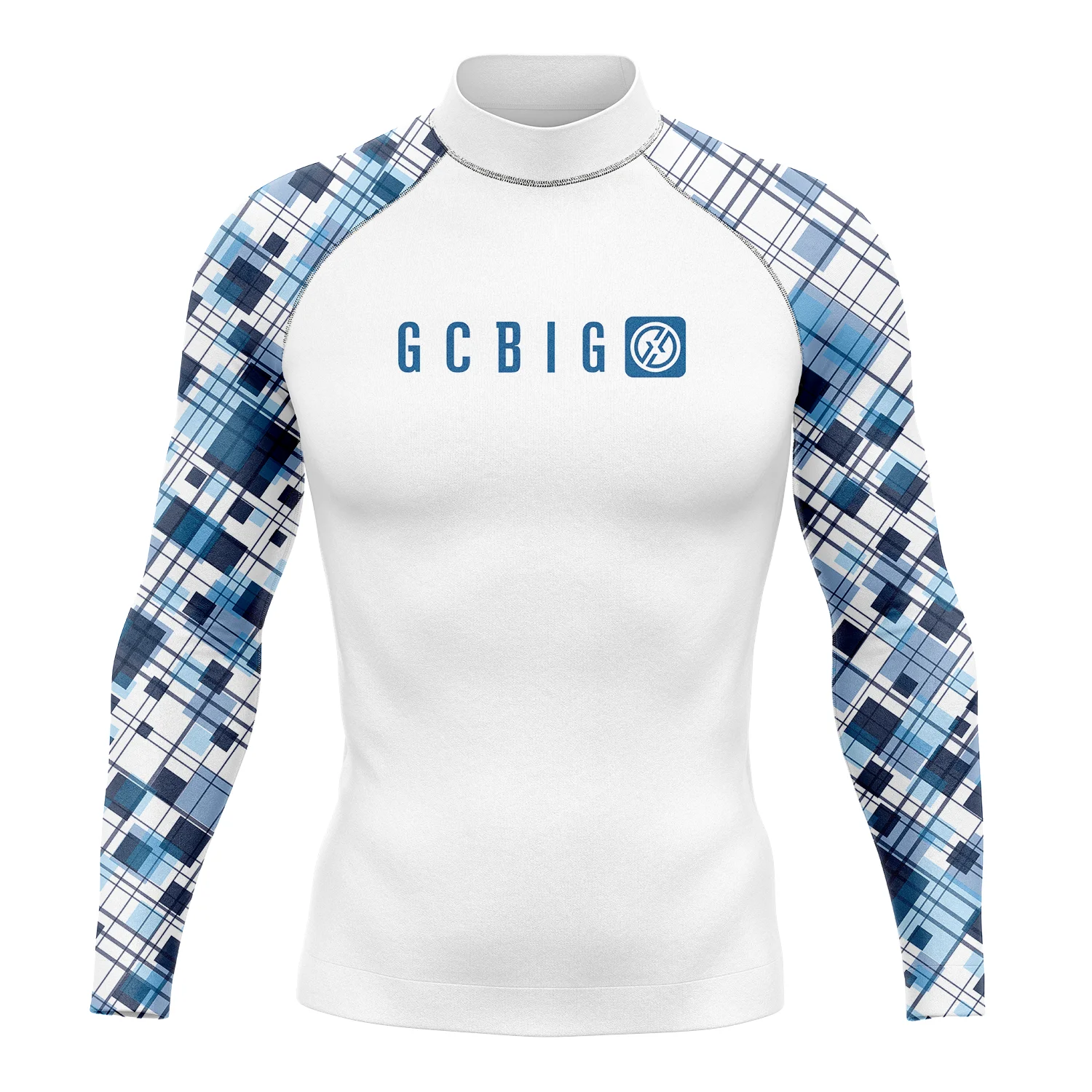 

Men's QuickDry Long Sleeve Surfing Swimming Diving T-Shirt Tight Beach Floatsuit Top Sportswear for Water Activities