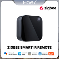 Moes Tuya ZigBee Smart IR Remote Control Universal Infrared Controller for Smart Home for AC TV DVD Works with Alexa Google Home