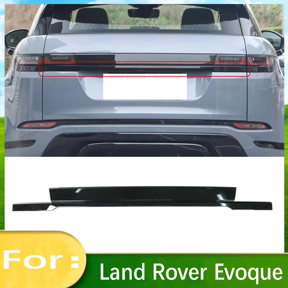 Car Tailgate Rear Door The trunk Bottom Cover Molding Trim Steel back door trim For Land Rover Range Rover Evoque 2020 2021 2022