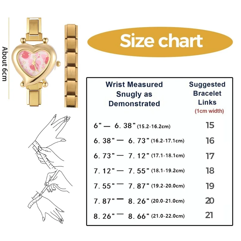 Mode Uhr Stecker Edelstahl Fit 9MM Italienischen Charme Links frauen Quadratische Uhr Header Linker Armband DIY Schmuck geschenk – Detail 1