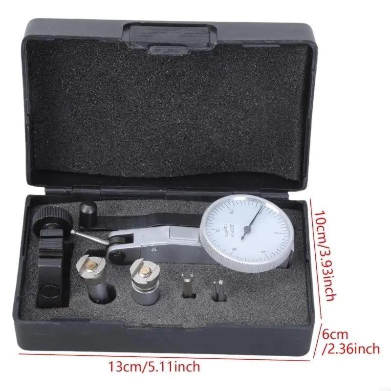 

White Face Gauge Lever Gauge with Dovetail Mount Accessories and Case 448A