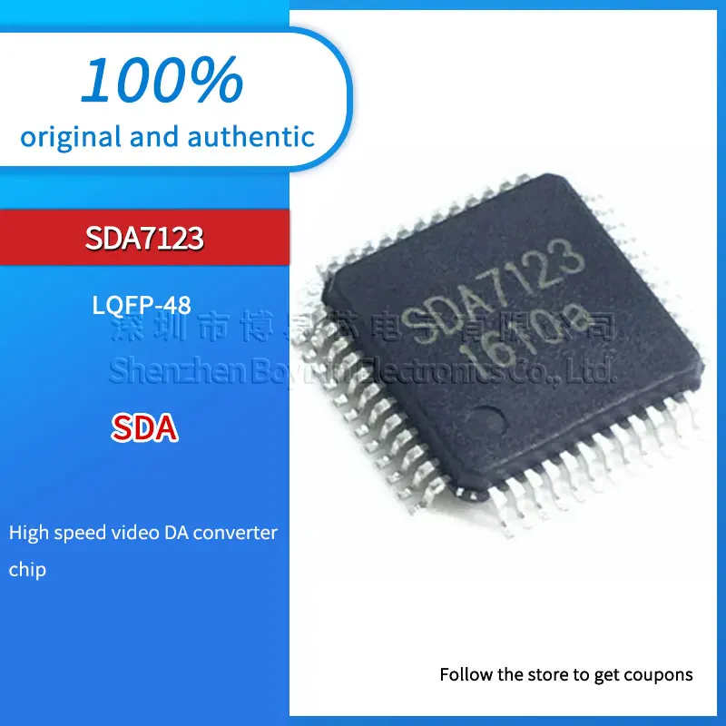 

Original genuine SDA7123 GM7123C ADV7123 new LQFP48