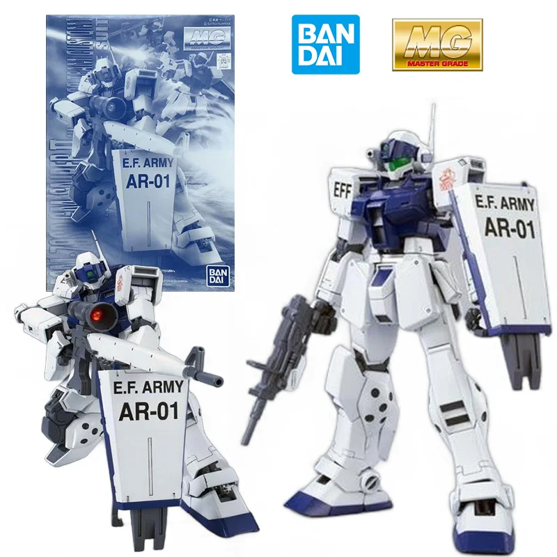 Bandai PB MG 1/100 GM Sniper II White Dingo Team Custom 18Cm Anime Original Action Figure Model Assemble Toy Gift Collection