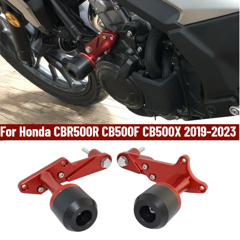 

For Honda CBR500R CB500F CB500X 2019-2023 Motorcycle Frame Sliders Pad CB500 F X Engine Falling Protection Protector Accessories