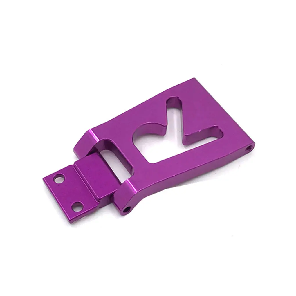 Achterstaartplaat 1:12 Crawler Auto Upgrade Onderdeel Reparatie Geschenken Zilver