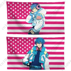 D-Dramatics Game M-Murders Pink Flag Tapestry Funny Banner For College Dorm Bedroom Outdoor Living Room Wall Art Decor Party