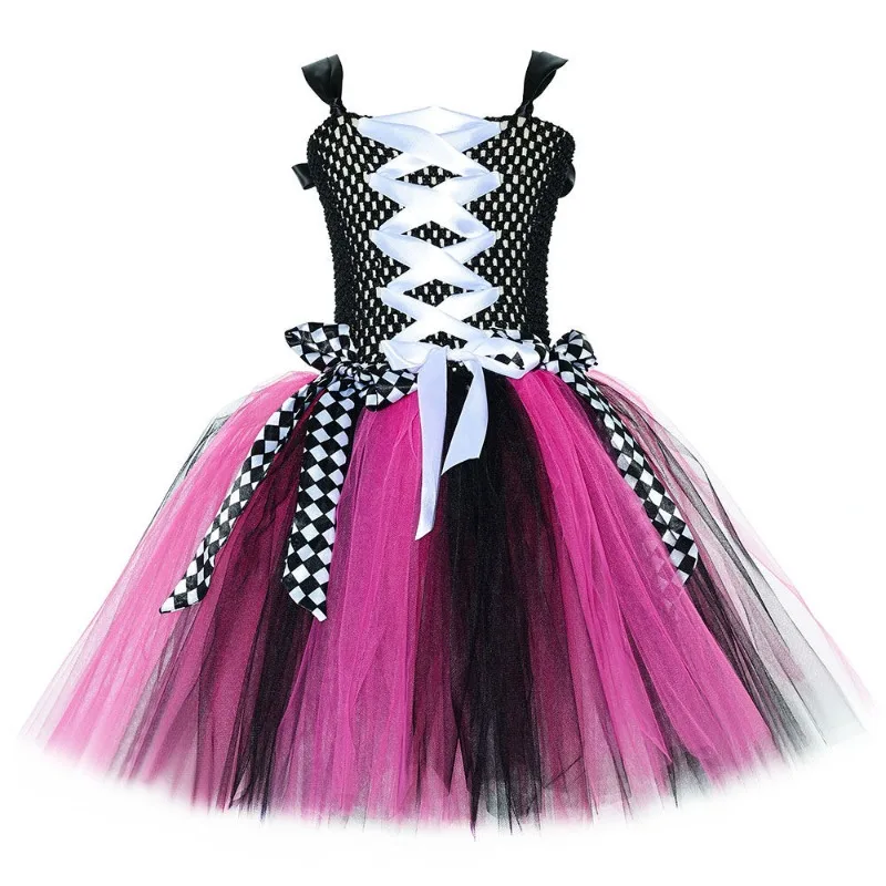 Fluffy Tulle Tutu Dress Set for Infant Girls,Vintage Pirate-Style Formal Gown,Outfit for Girls' Holiday Parties and Celebrations