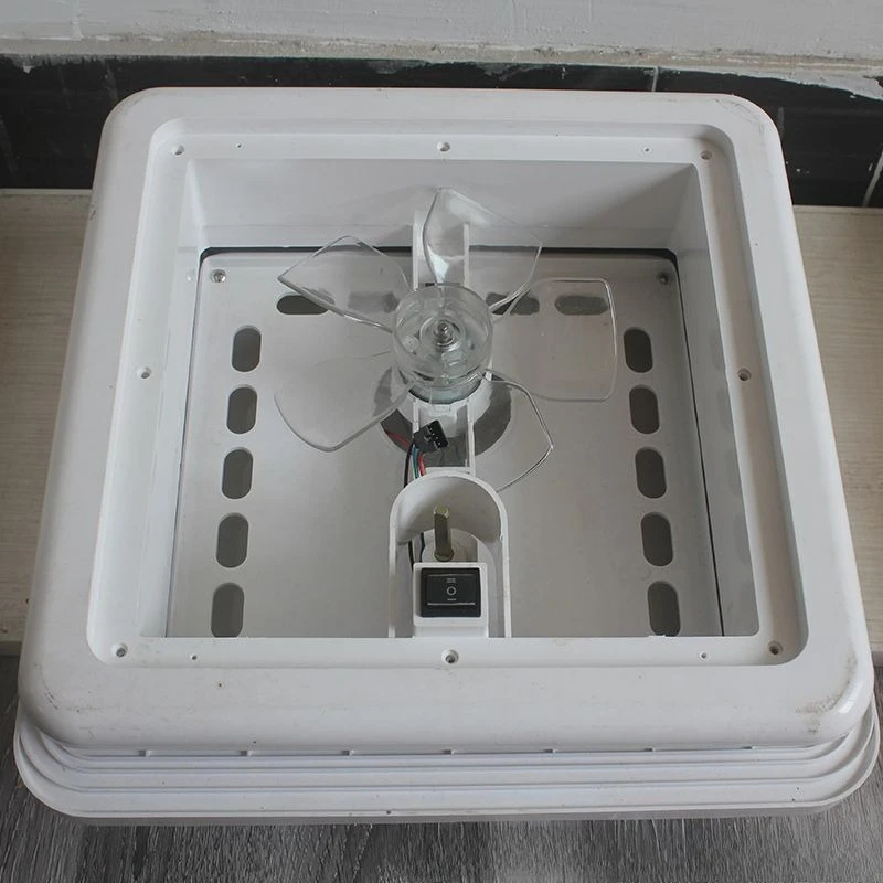 Trailer ventilation fan room, exhaust fan overhead bathroom 12V modified accessories Daquan c