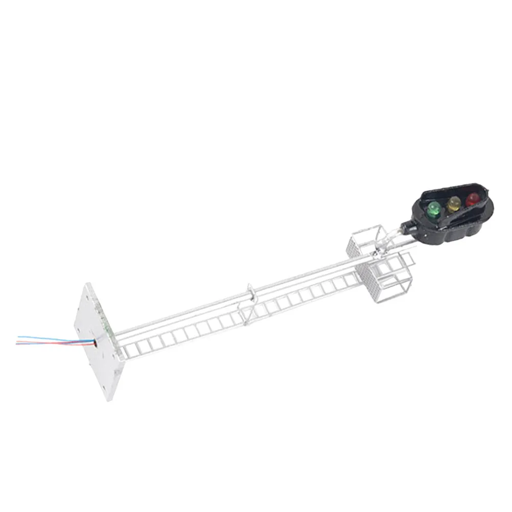 

Miniature Plastic Traffic Light Signal for Train Track Architectural Landscape Sand Table Scene Layout Artificial Signal Decor