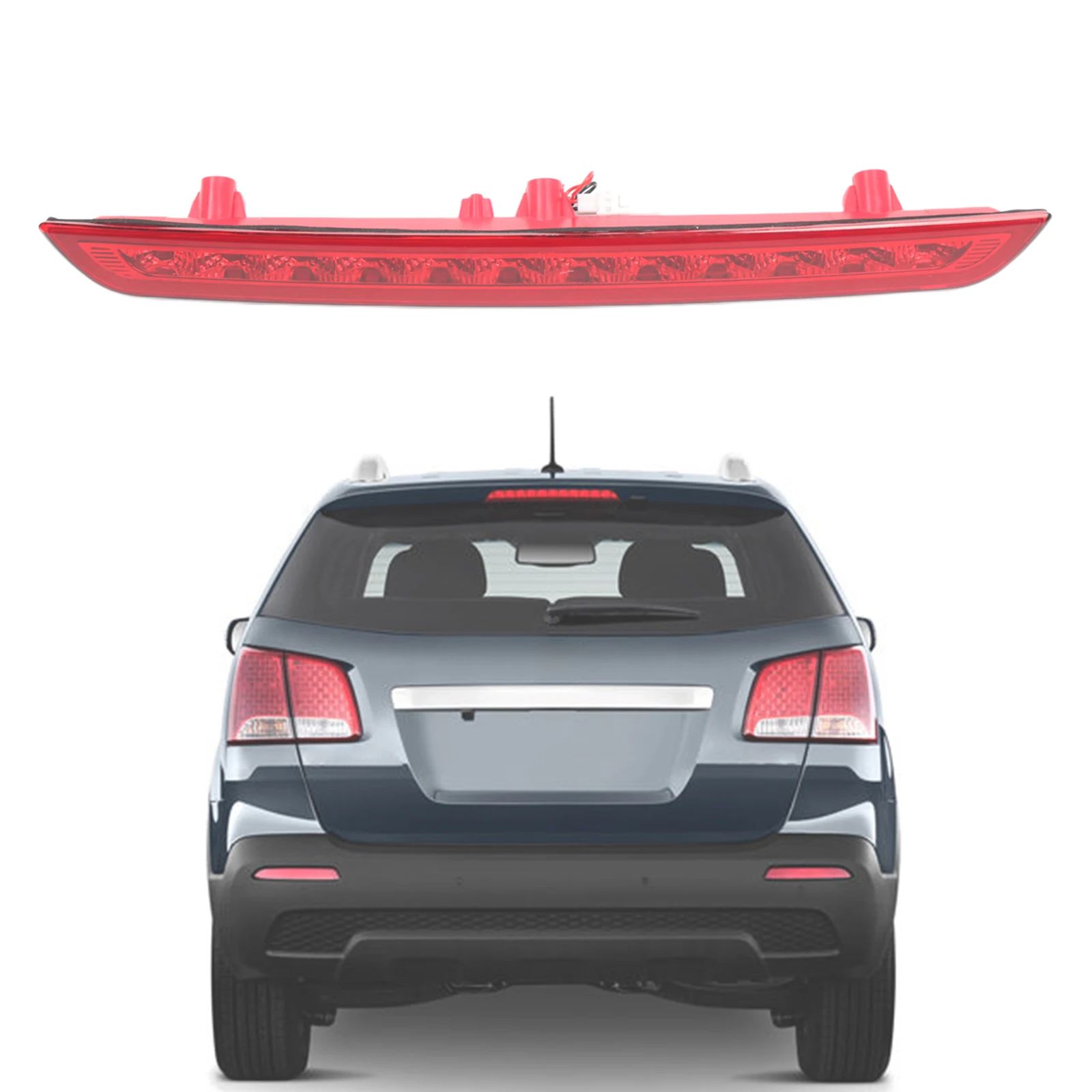 kia-sorento-2011-2015年式対応、高位置設置型ストップランプ。リアテールライトの交換用。品番：927502p000、92750-2p000。カーアクセサリー。