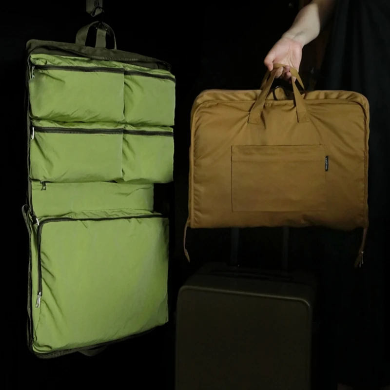 

Portable 6 in1 Lightweight Travel Tote Bag for Women Men Foldable Carry-On Luggage Storage Handbags for Outdoor Camping Bags