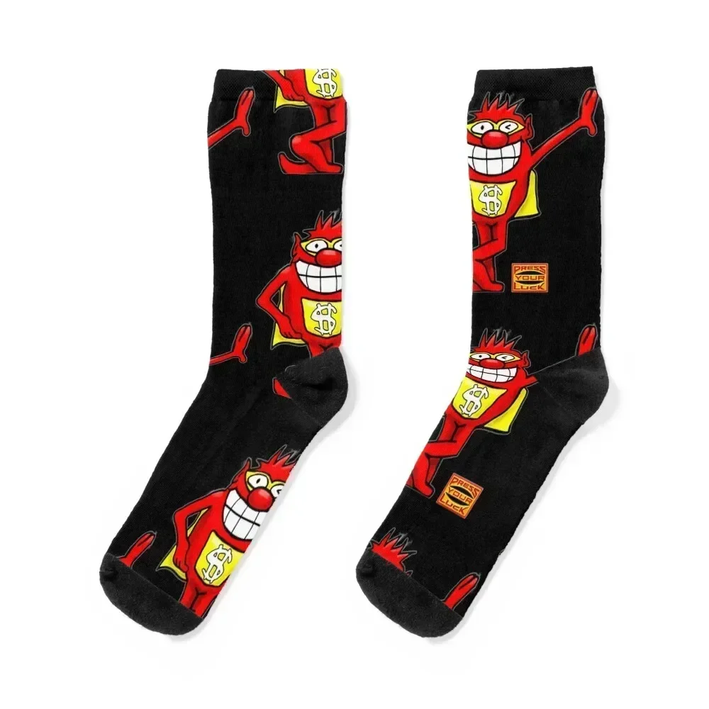 

BUZZR Press Your Luck Whammy Socks custom anti-slip Stockings compression designer Socks Woman Men's