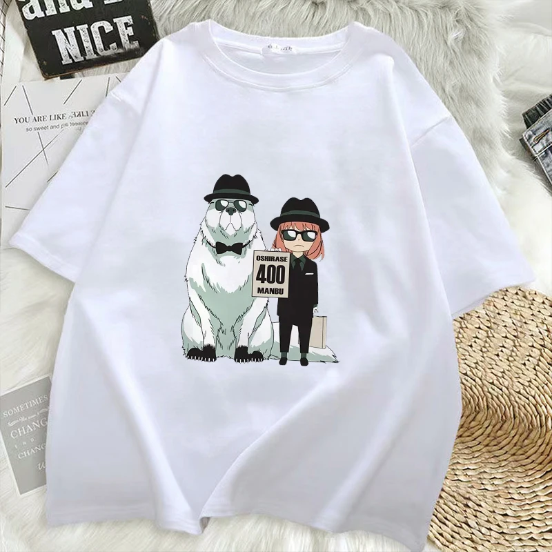 

Anime T Shirt Wommen Harajuku Fashion Short Sleeve T-shirts Summer Tops Kawaii O-Neck Women's T-shirt Top Oversized T Shirt