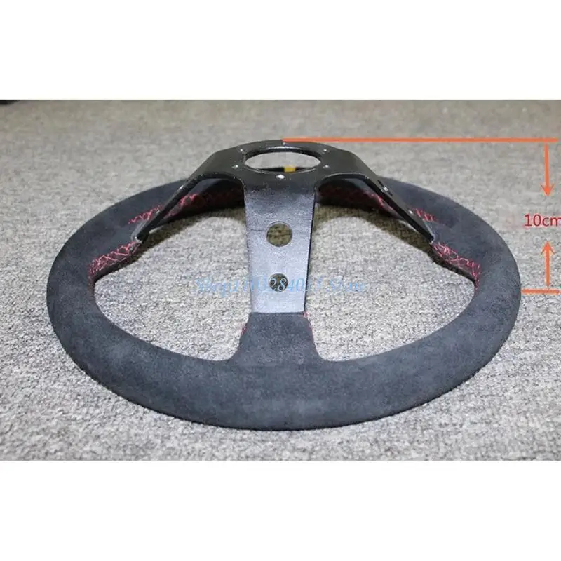 

R6FF Ergonomic Modification Paddles Fit 14in Concave Steering Wheel Easy Installation