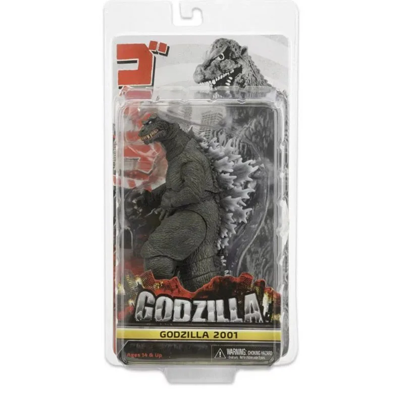 Bandai 2001 Godzilla PVC Action Figure NECA Gojira Doll Decoration
