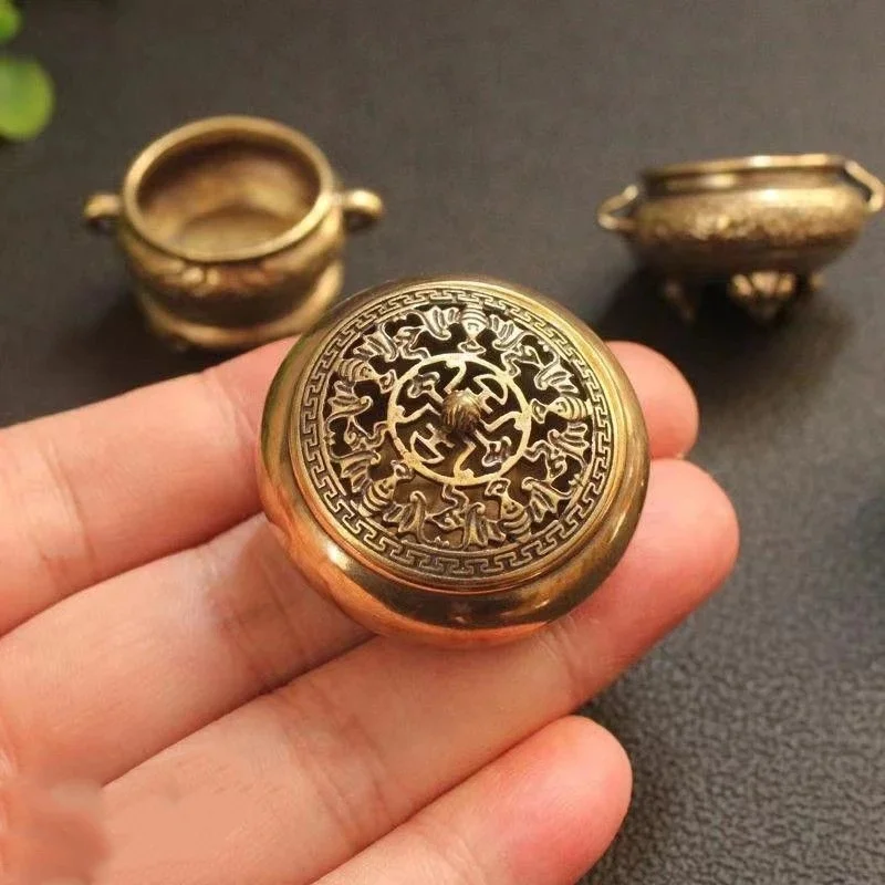 

Mini Incense Burner Vintage Incense Stick Holder Incense Coil Holder Tower Incense Cone Holder Incense Burner Hollow Incense