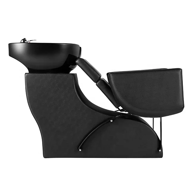 Lay down washing salon shampoo chair Comfortable salon hair wash chairs Portable shampoo chair for barber shop