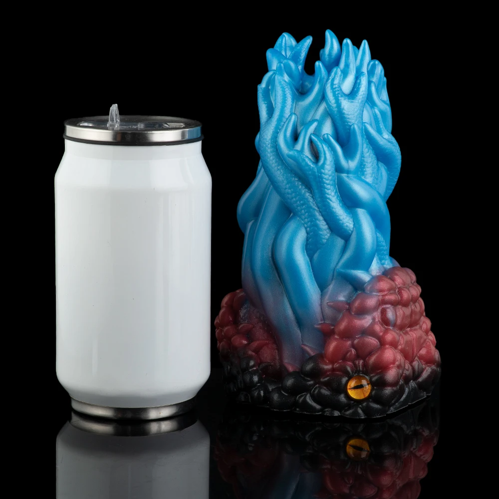 GEEBA الخيال الحيوان الأفعى اللسان الضارب سيليكون ذكر الاستمناء جيب كس Onahole الاصطناعي المهبل الكبار لعبة الجنس للرجال #4