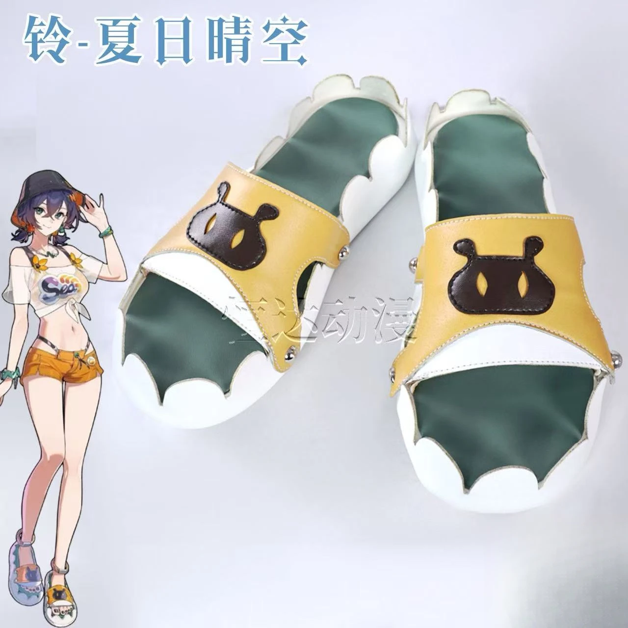 

Belle Cosplay Zenless Zone Zero Shoes Swimsuit Shoes Roleplay Footwear Halloween Party Costumes Accessory COSFun