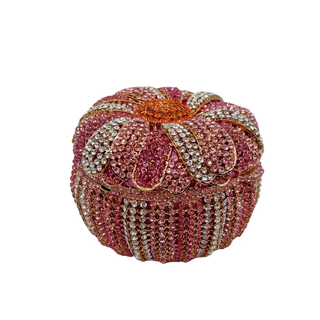 Floral Basket Box Clutch, Woven Bloom Container Evening Bag for Women. OEM Custom Garden Purse, Low MOQ Wholesale from Factory D