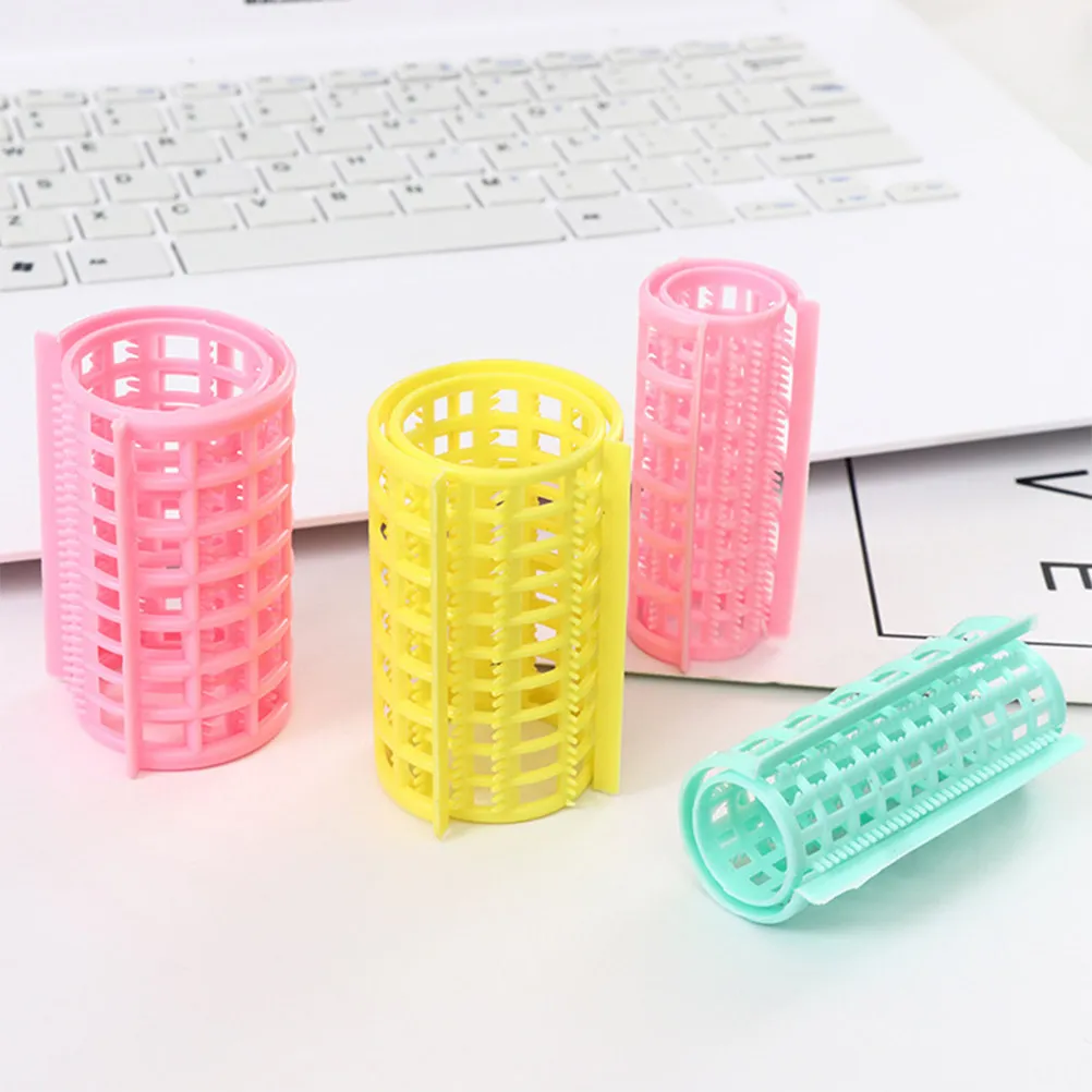 36Pcs Plastic Hair Curlers Rollers Creative Self-Holding Hairstyle Tools 6 Large 3.6 10 Medium 2.5 12 Small 2.0 8 Diameter 3.0